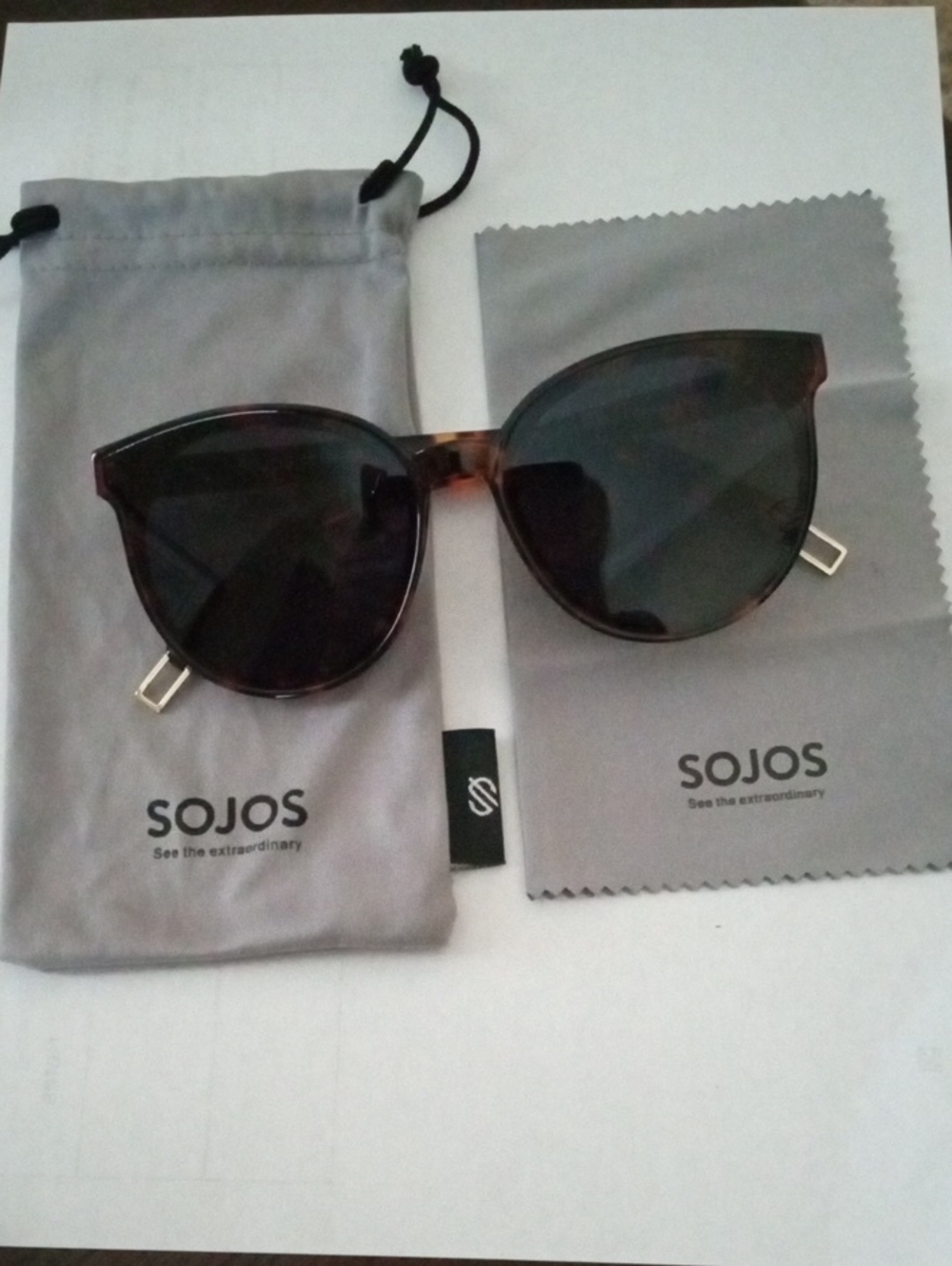 SOJOS Tortoiseshell Sunglasses - Dark Lenses
